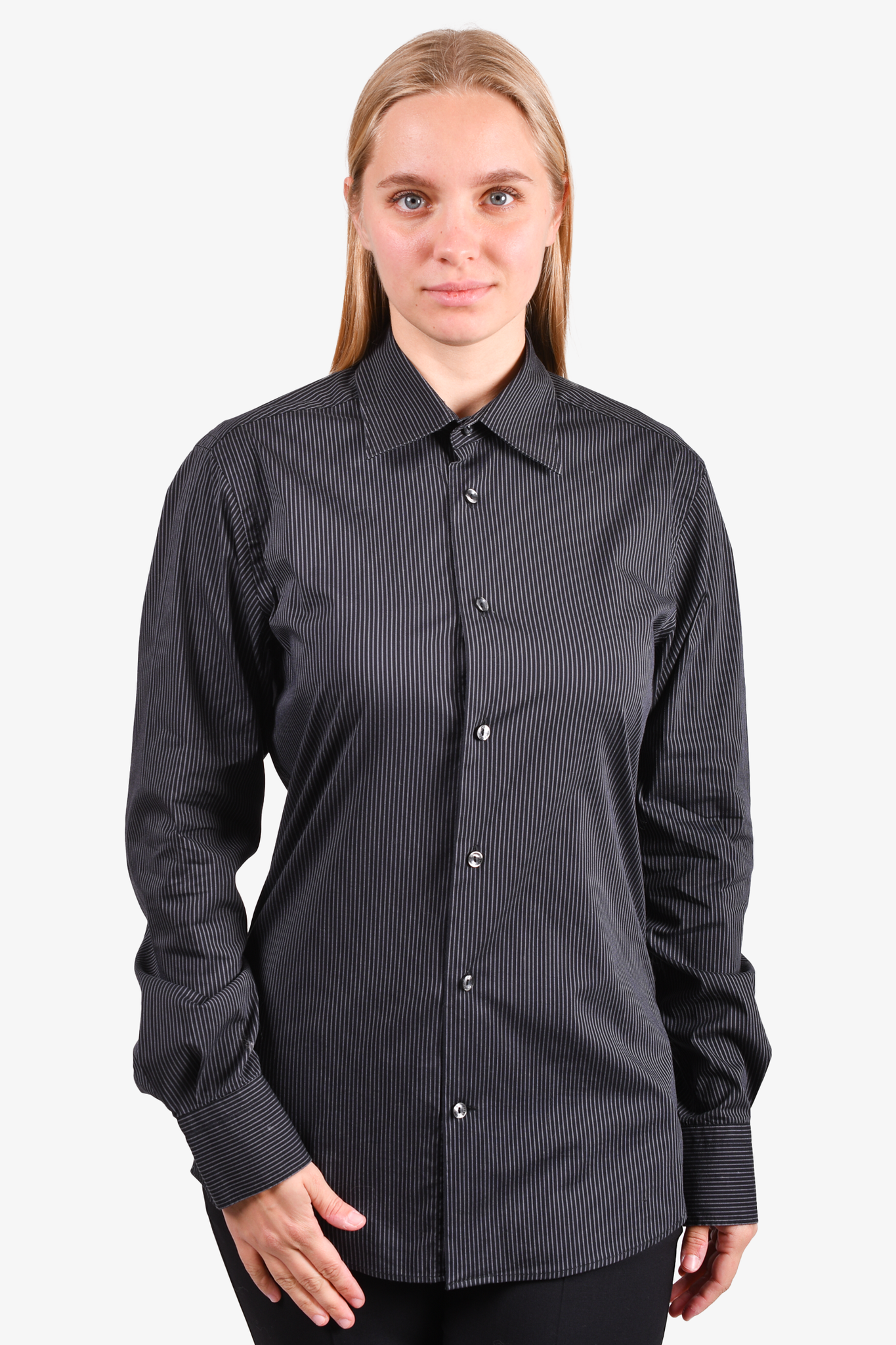 Versace black best sale dress shirt