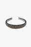 Versace Black/White Patterned Headband