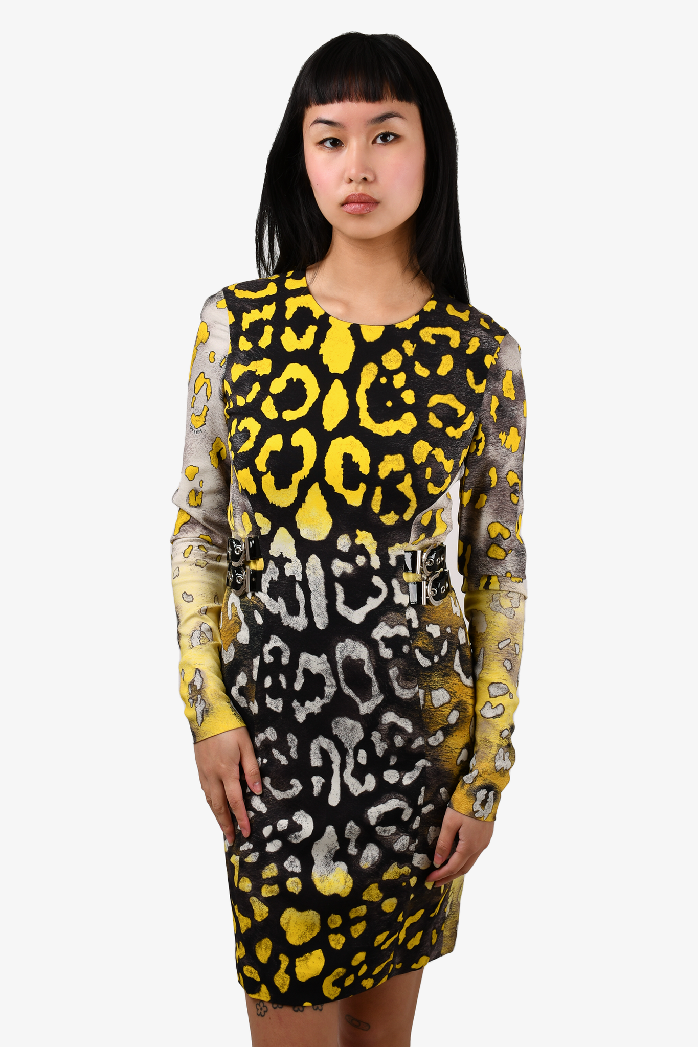 Versace 2024 leopard dress