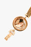 Versace Gold Toned Medusa Pendant Chain Bracelet