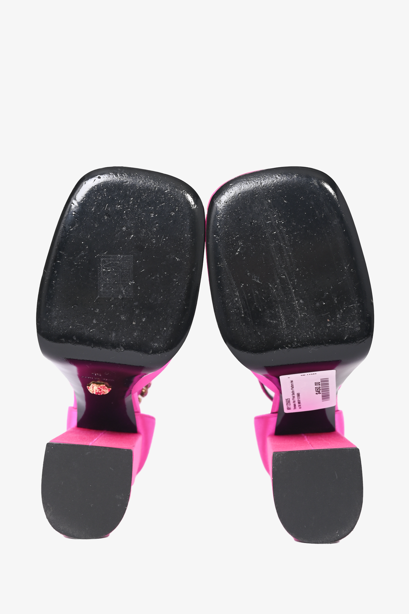 Versace 2025 plastic heels