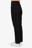 Versace Jeans Couture Black High Waisted Straight Leg Size 27