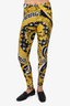 Versace Multicolor Barocco Print Legging Size 40