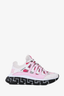 Versace Pink/White Leather 'Trigeca' Sneakers Size 38.5