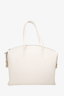 Versace White Leather Medusa Tote Bag