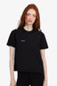 Vetements Black Logo Embroidered T-Shirt Size S