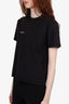 Vetements Black Logo Embroidered T-Shirt Size S