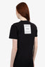 Vetements Black Logo Embroidered T-Shirt Size S