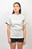 Vetements x Hanes White/Black Double Layered "Antwerpen" T-Shirt Size S