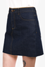 Victoria Beckham Dark Blue Denim Mini Skirt Size 4