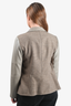 Vince Beige Collared Jacket Size S