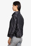 Weekend Max Mara Black Nylon Cropped Jacket Size 14