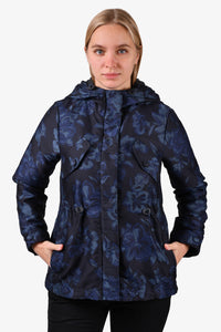 Weekend Max Mara Blue Printed Jacket Size 2