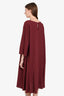 Weekend Max Mara Burgundy Dress Size 50
