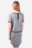 Weekend Max Mara Grey/Black Trim Detailed Dress Estimated Size S