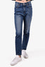 Weekend Max Mara Medium Blue Cropped Cigar Jeans Size 2 US