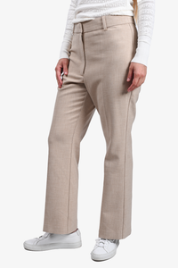 Wilfred Beige 'Vivace' Flared Trousers Size 10