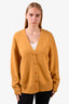 Wilfred Yellow Cashmere Cardigan Size M