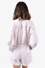 Xirena White Cotton Button Down Tie Waist Dress Size XS
