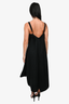 Y's by Yohji Yamamoto Black Denim Midi Dress Size 2
