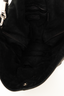 Yves Saint Laurent Black Leather Ruched Bag