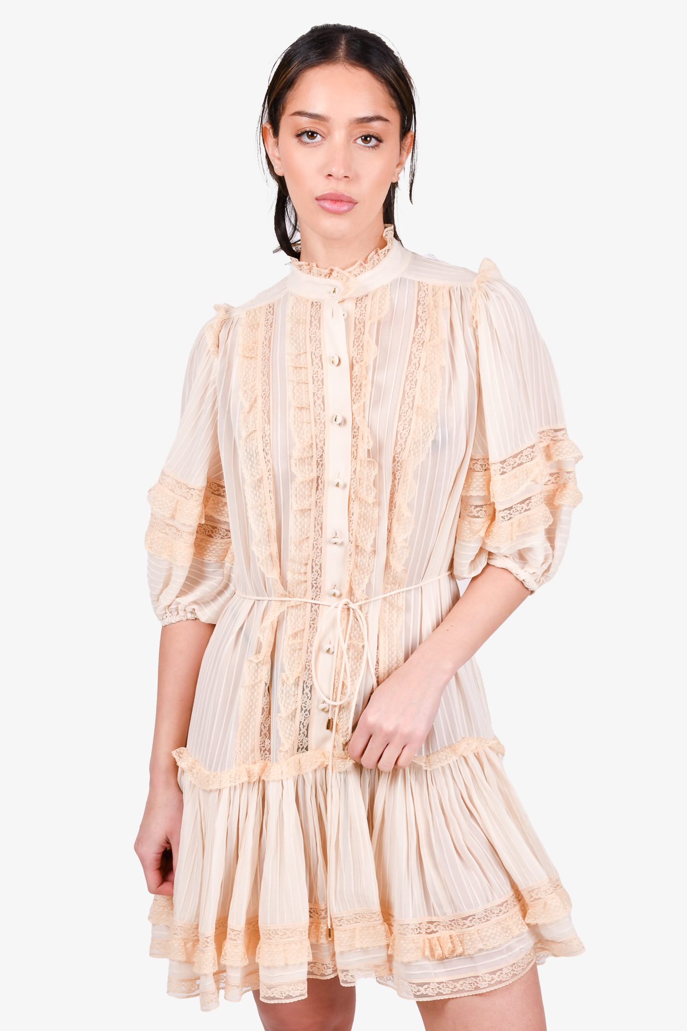 Zimmermann lace online smock dress