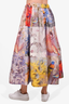 Zimmerman Multicoloured Patterned Flowy Maxi Skirt Size 0