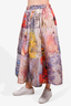 Zimmerman Multicoloured Patterned Flowy Maxi Skirt Size 0