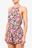 Zimmermann Multicolor Silk Patterned Belted Mini Dress sz 2