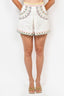 Zimmermann White/Multicolour Embroidered Shorts Size 0
