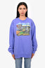 Acne Studios Purple Dinosaur Sweater Size L Mens