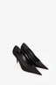 Balenciaga Black Stain Point Toe Pumps Size 39