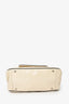 Chanel Cream Leather Shoulder Bag w/ Silver Hardware