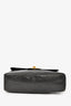 Chanel 1997-99 Vintage Black Lambskin Jumbo XL Maxi Flap w/ 24K GHW