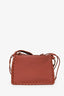 Chloe Brown Cognac Leather 'Gusset' Shoulder Bag