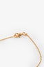 Christian Dior 18k Yellow Gold 'Oui' Diamond Bracelet