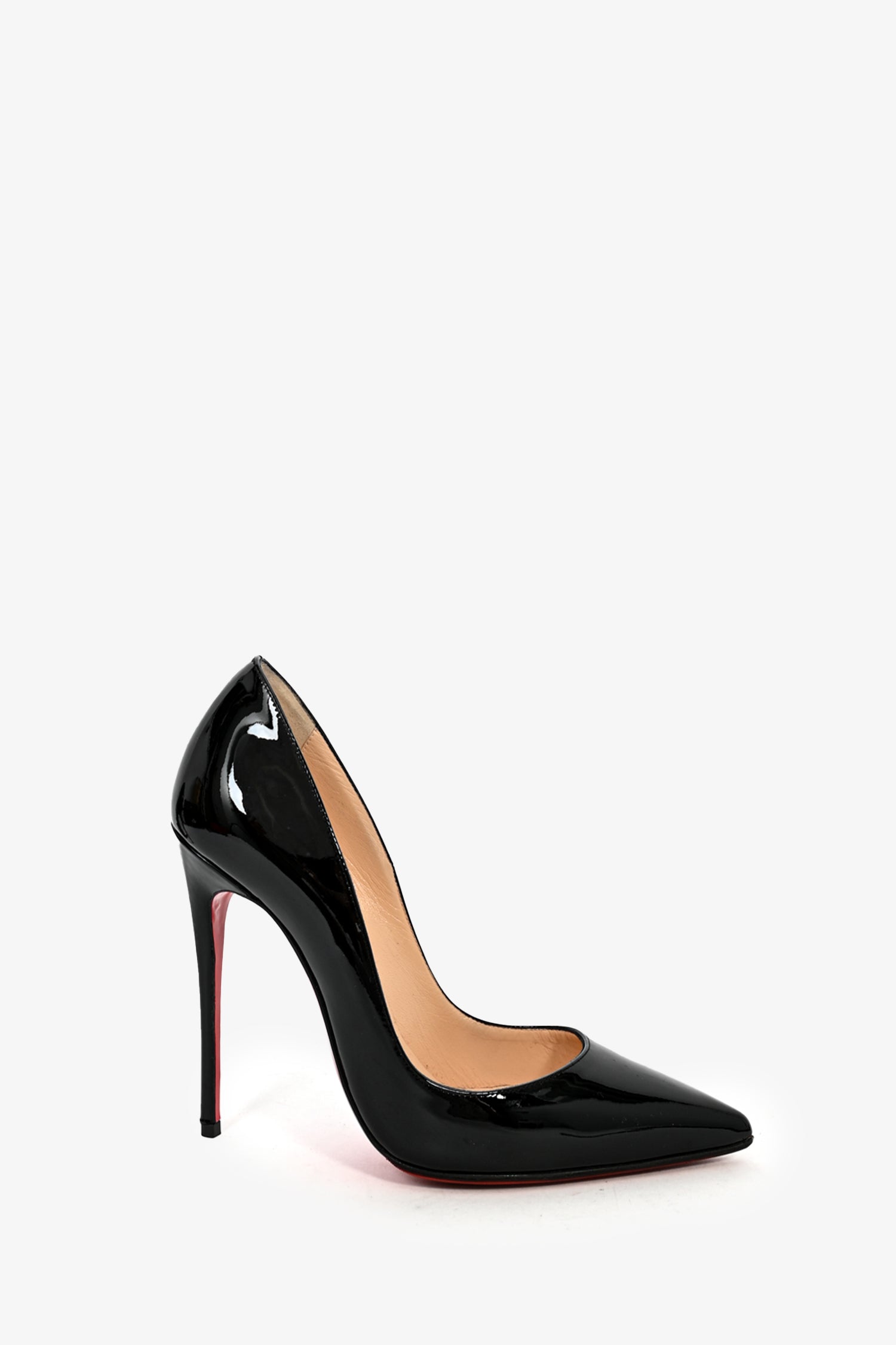 Christian Louboutin So Kate 120 Black Patent Leather Pumps Heels (Size  35.5)