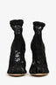 Dolce & Gabbana Black Lace Peep-Toe Heels Size 37