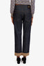 Gucci Dark Wash Straight Leg GG Jeans Size 30