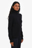 Toteme Navy/Black Knit Turtleneck Sweater Size S