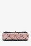 Pre-loved Chanel™ 24P Black/Pink Sequins CC Mini Single Flap Bag