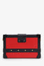 Louis Vuitton Red Epi Leather 'Petit Malle' with Strap