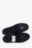 Pre-loved Chanel™ Black Leather Quilted Turnlock Logo Loafers Size 37