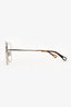 Chloe Silver 380 Square Glasses
