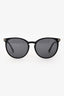 Longchamp Black/Silver 'LO646S' Sunglasses