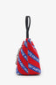 Alexander Wang Red Canvas Tote Bag with Chain
