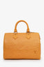Louis Vuitton 1996 Yellow Epi Leather Speedy 25 Bag