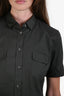 Prada Sport 2008 Green Cotton Button Down Shirt Size 44