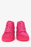 Christian Louboutin Hot Pink Suede High Top Louis Sneakers Size 42 Mens
