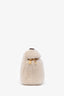 Loro Piana Off-White/Brown Cashfur Leather Extra-Pocket L19 Mini Pouch